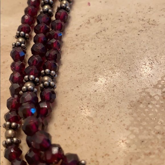 Garnet necklace - Picture 2 of 2